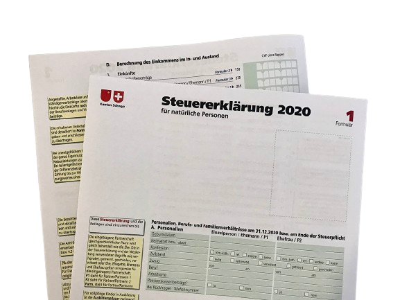 steuererklärung Kt. Schwyz ausfüllen